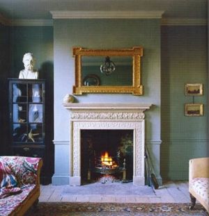 Fireplace mantel - Wood fireplace - maison claire.jpg